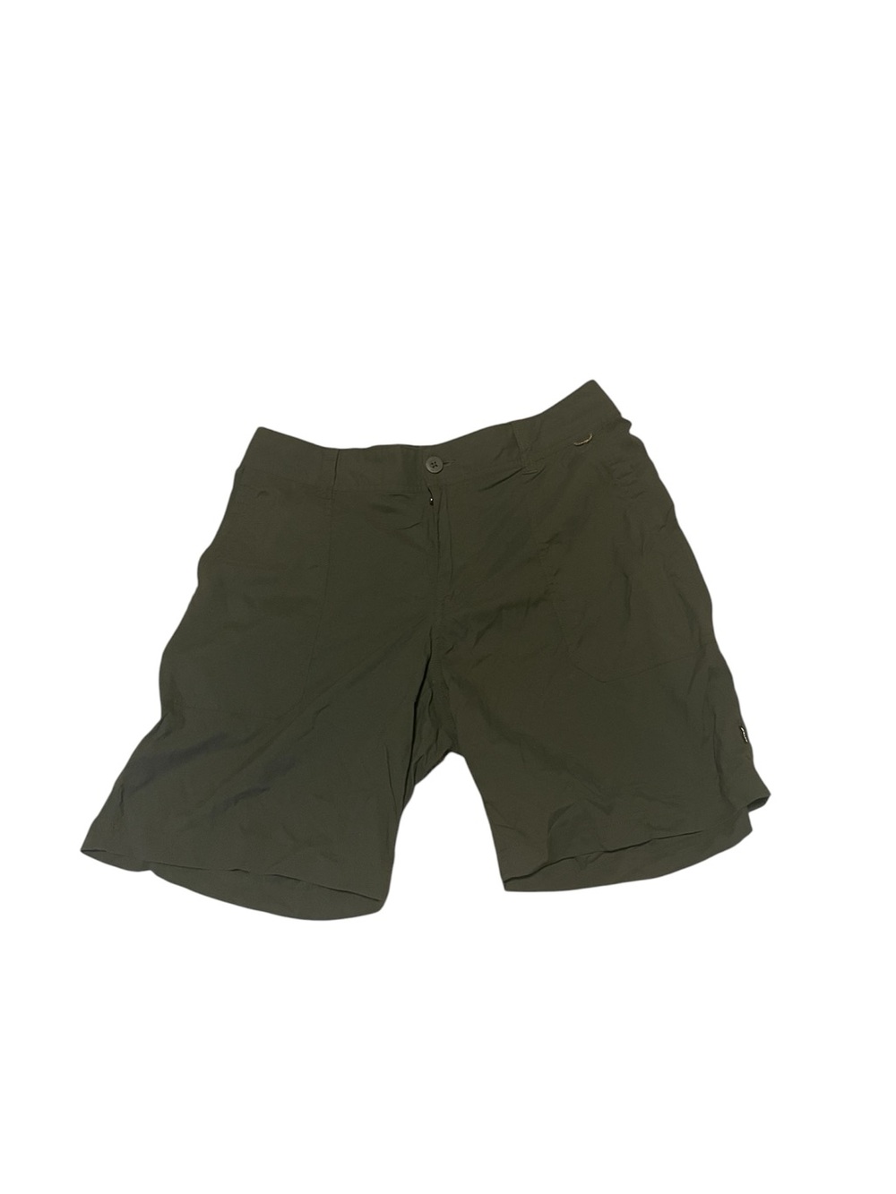 REI womens Olive Green Outdoor Hybrid Shorts